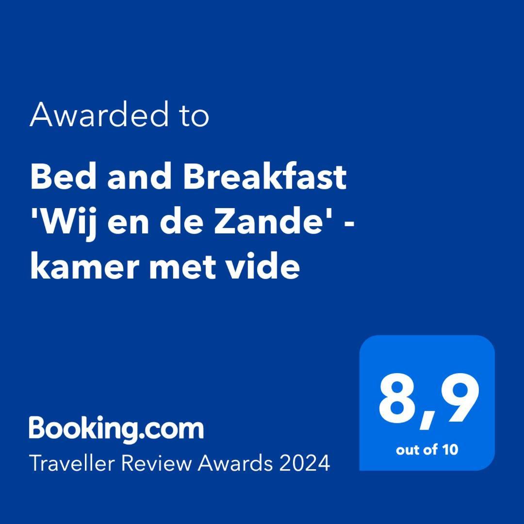 Bed And Breakfast 'Wij En De Zande' - Kamer Met Vide Kamperveen Esterno foto